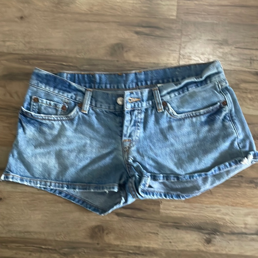 Lucky brand low rise denim shorts